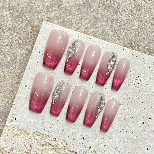 Purely Handmade 10 PCs Nail Set- HM1892