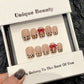 Purely Handmade 10 PCs Nail Set- HM2388