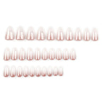 Chrome Ombre Almond Press-On Nails Set JP3495
