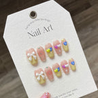 Handmade 10 PCs Nail Set- HM60