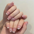 French Manicure Press-On Nails Set Z786