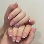 French Manicure Press-On Nails Set Z786