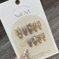 Handmade 10 PCs Nail Set- HM62