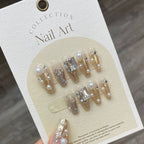 Handmade 10 PCs Nail Set- HM62