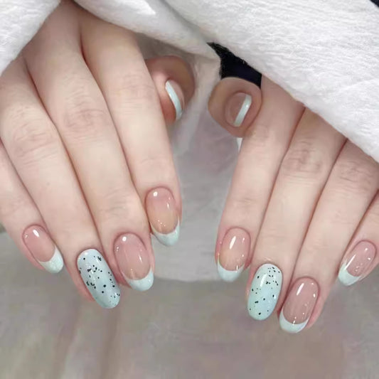 Purely Handmade 10 PCs Nail Set- HM043