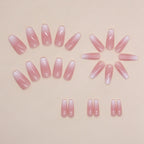 Pink Ombre Press-On Nails Set W1219