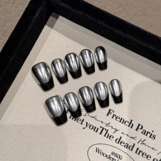 Purely Handmade 10 PCs Nail Set- HM2169