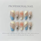 Handmade 10 PCs Nail Set- HM12