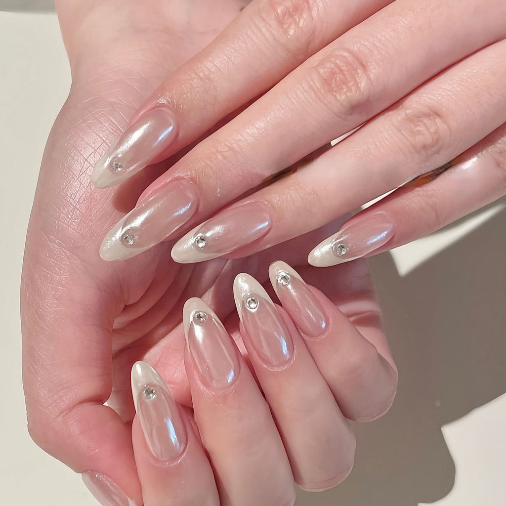 Purely Handmade Athena 10 PCs Nail Set- HM17