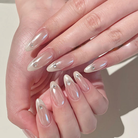 Purely Handmade Athena 10 PCs Nail Set- HM017