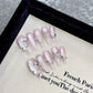 Purely Handmade 10 PCs Nail Set- HM2059