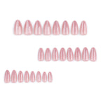 JP3249- Nude Pink Cat Eye Almond Press-On Nails Set