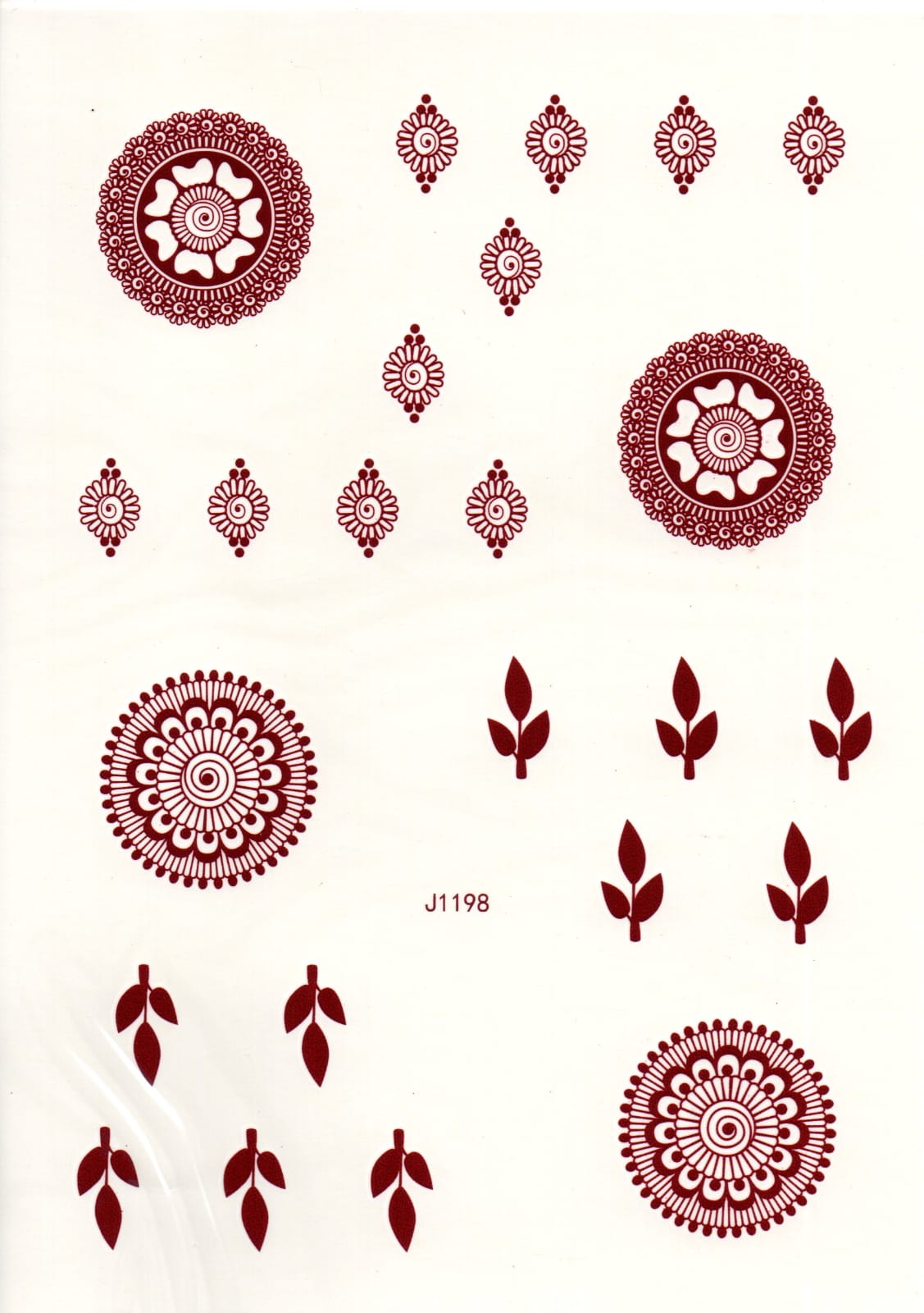 Henna Tattoo For Kids- J1198