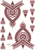 Henna Tattoo- J1261