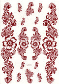 Henna Tattoo For Feet- J1111
