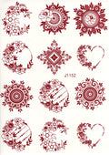 Henna Tattoo For Kids- J1152