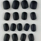 Matte Short Square - Black- SS27