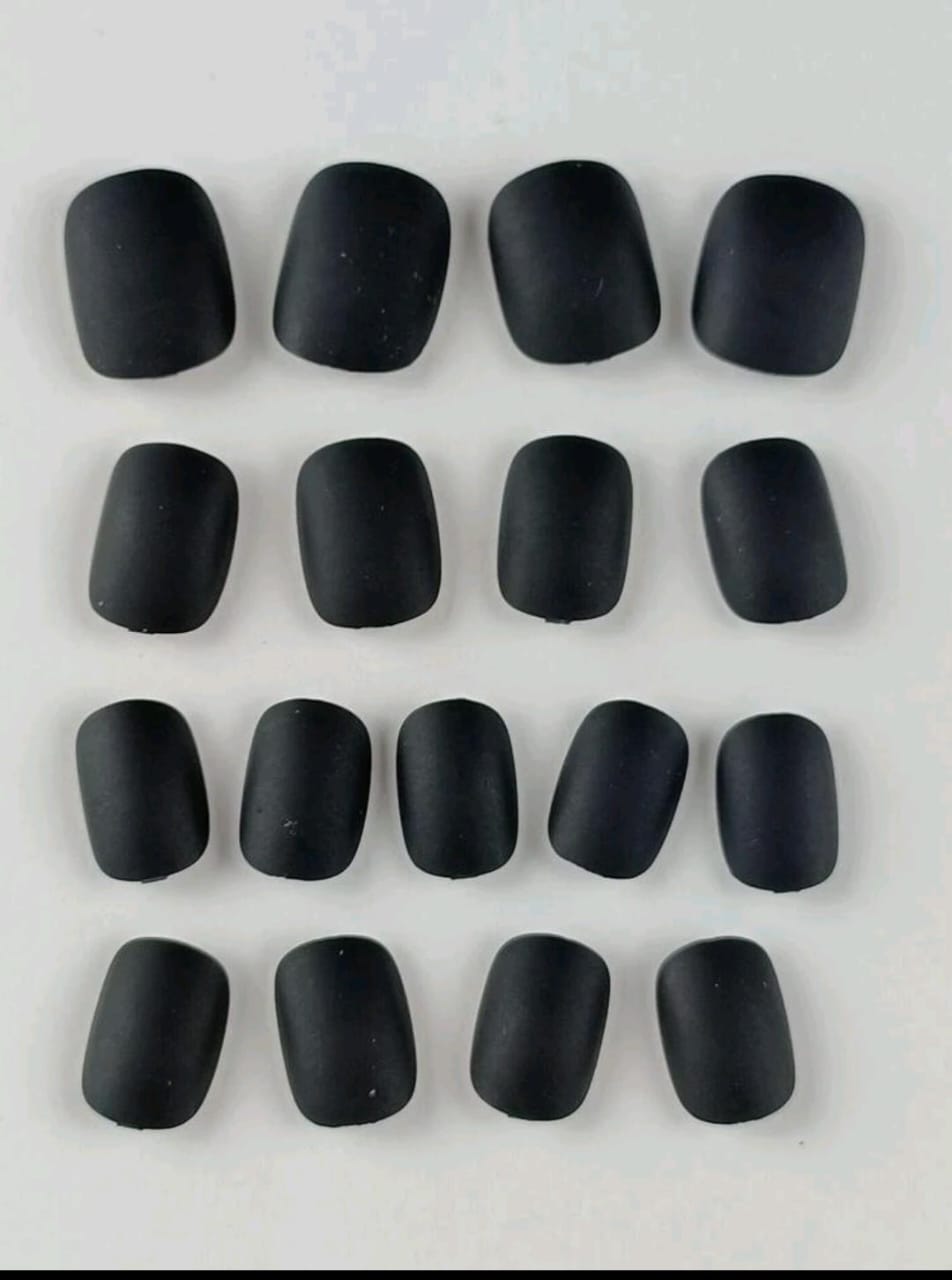 [Clearance]- Matte Short Square - Black- SS27