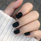 Matte Short Square - Black- SS27