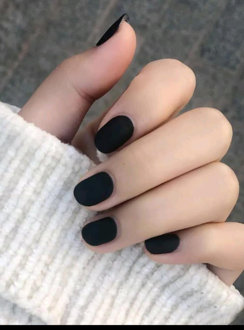 [Clearance]- Matte Short Square - Black- SS27