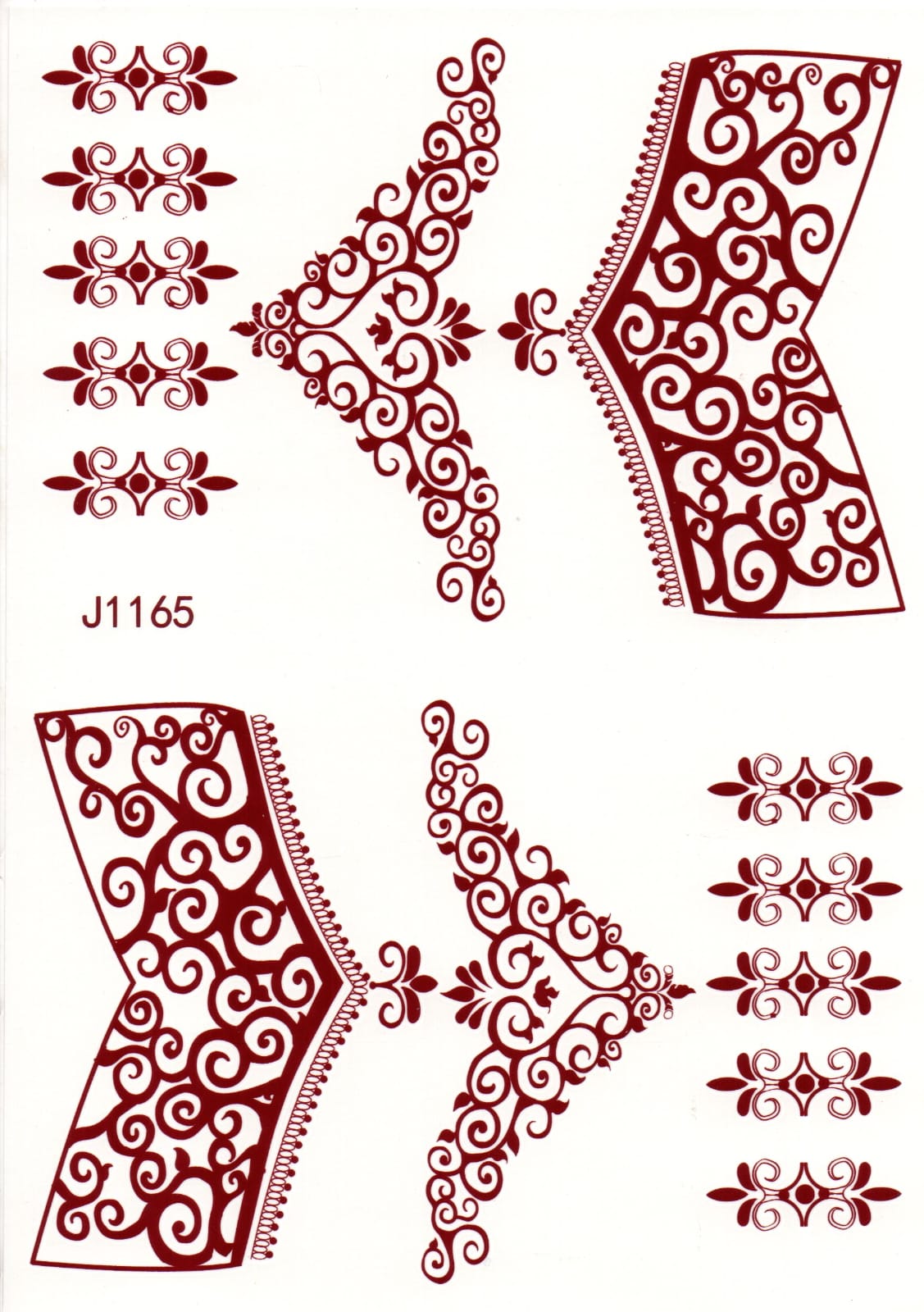 Henna Tattoo - J1165