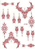 Henna Tattoo - J1146