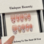 Handmade 10 PCs Nail Set- HM61