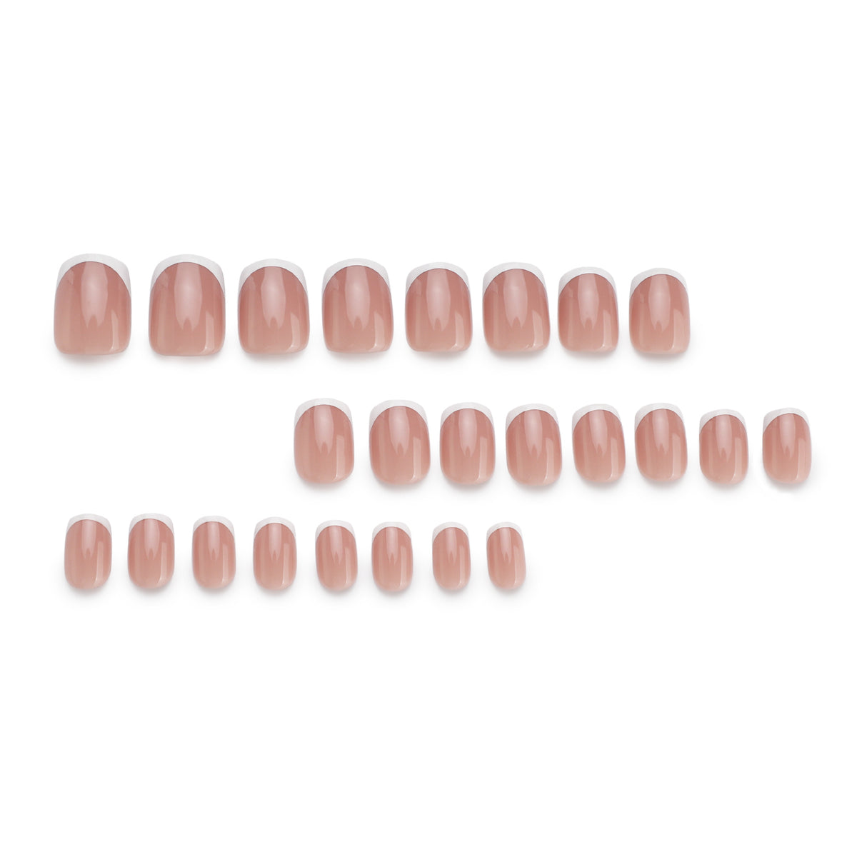 JP4481- Short Square French Press on Nails