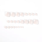 Toe Nails French Tips - JP2209