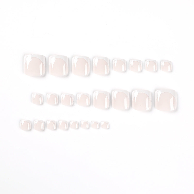 Toe Nails French Tips - JP2209