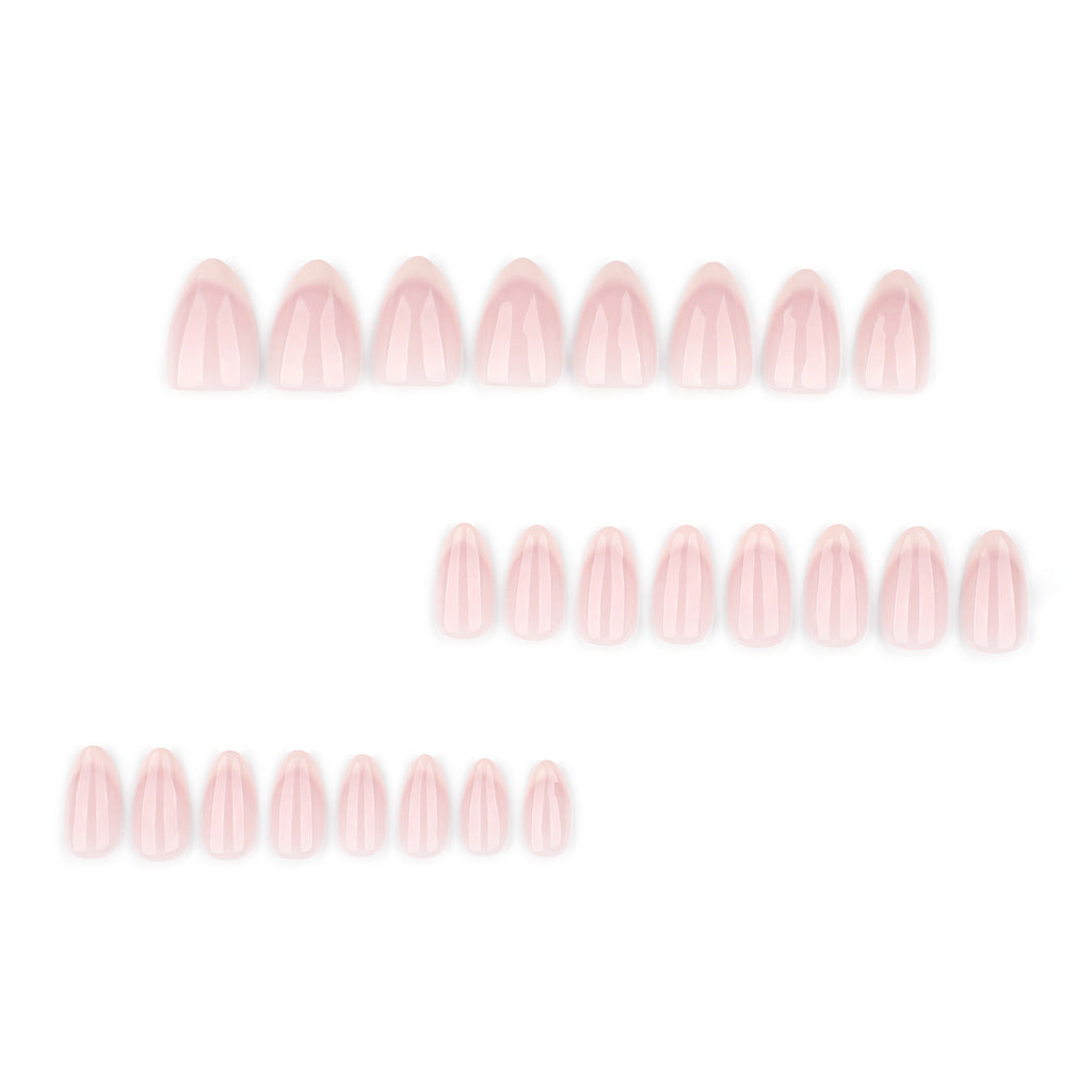 JP4056- Almond French Nails