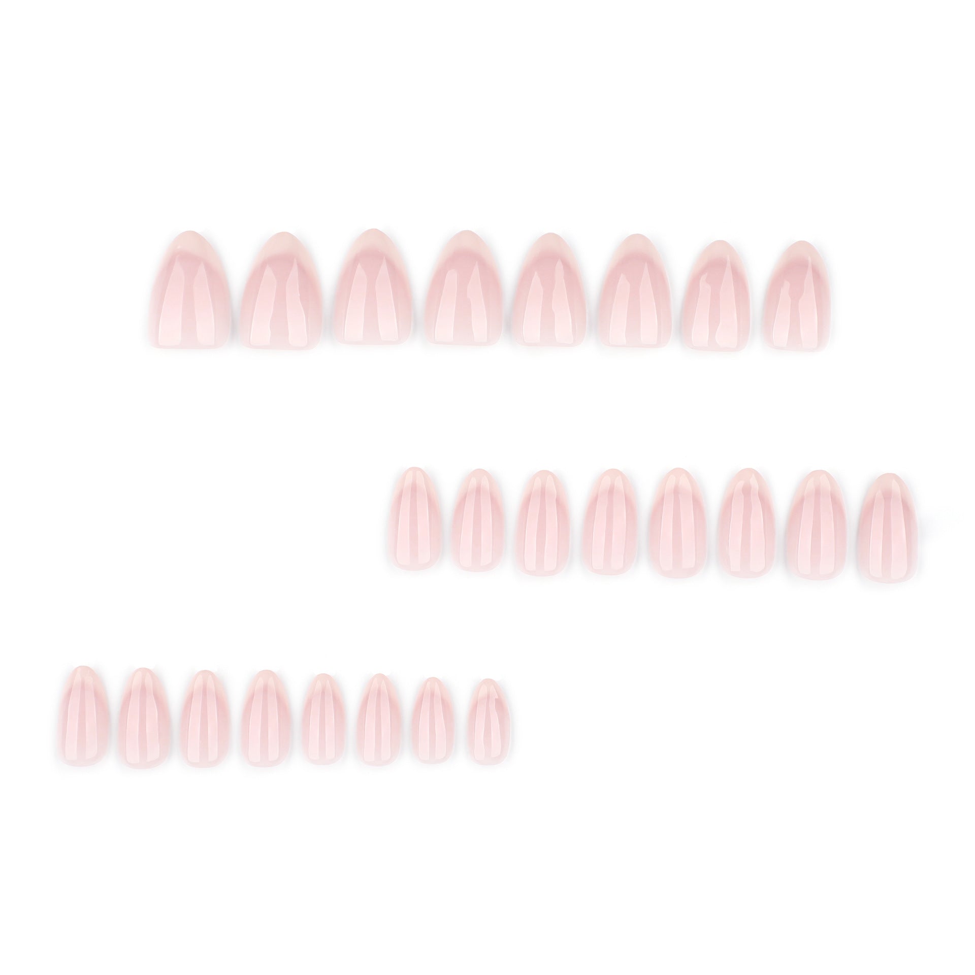 JP4056- Almond French Nails