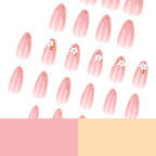 JP4157- 3d art Almond Press on Nails
