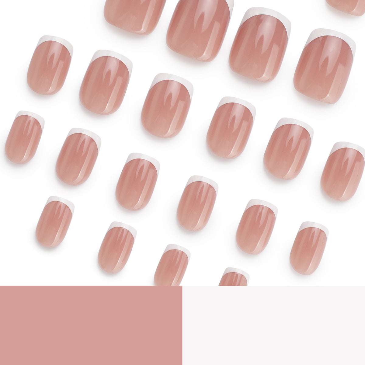 JP4481- Short Square French Press on Nails