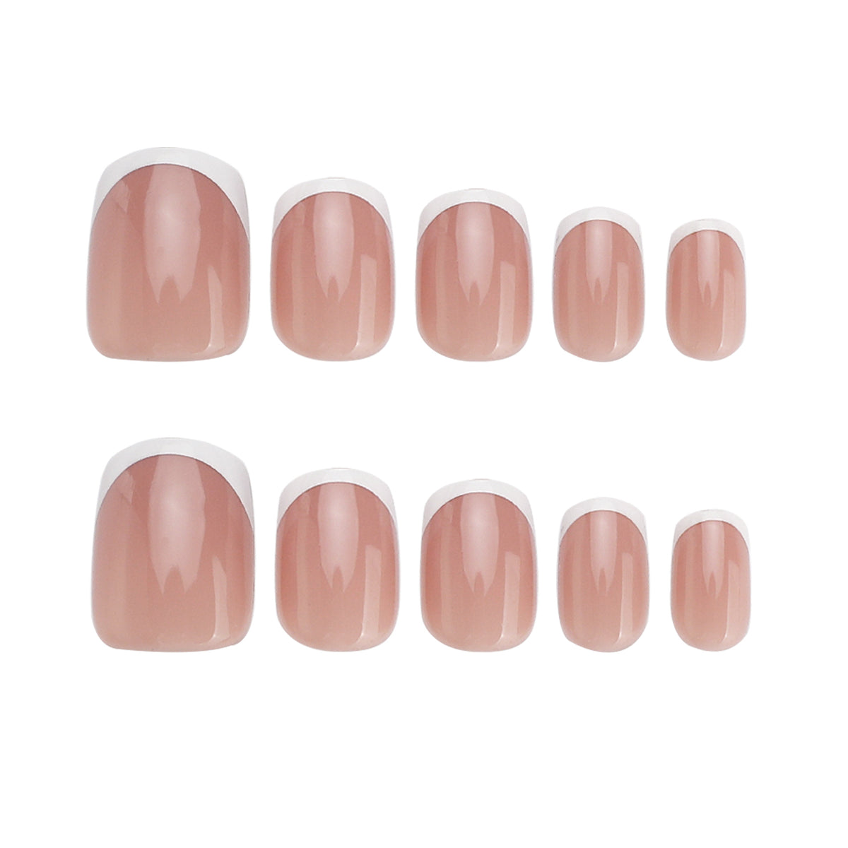 JP4481- Short Square French Press on Nails