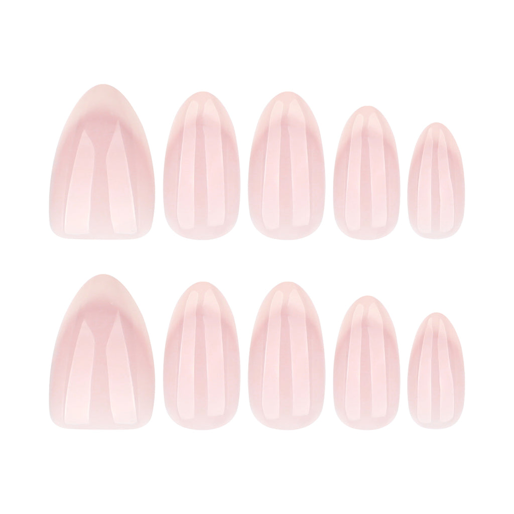 JP4056- Almond French Nails