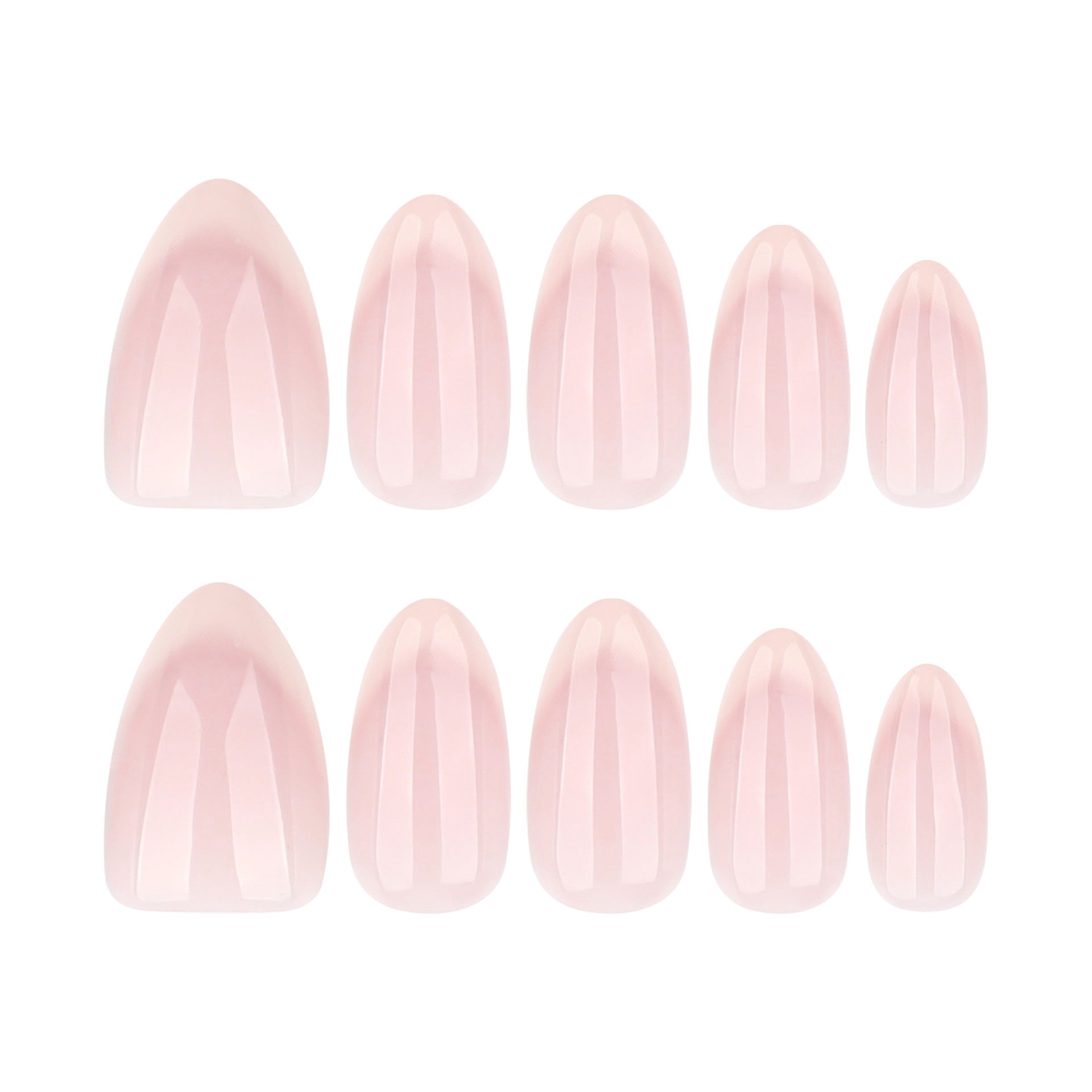 JP4056- Almond French Nails