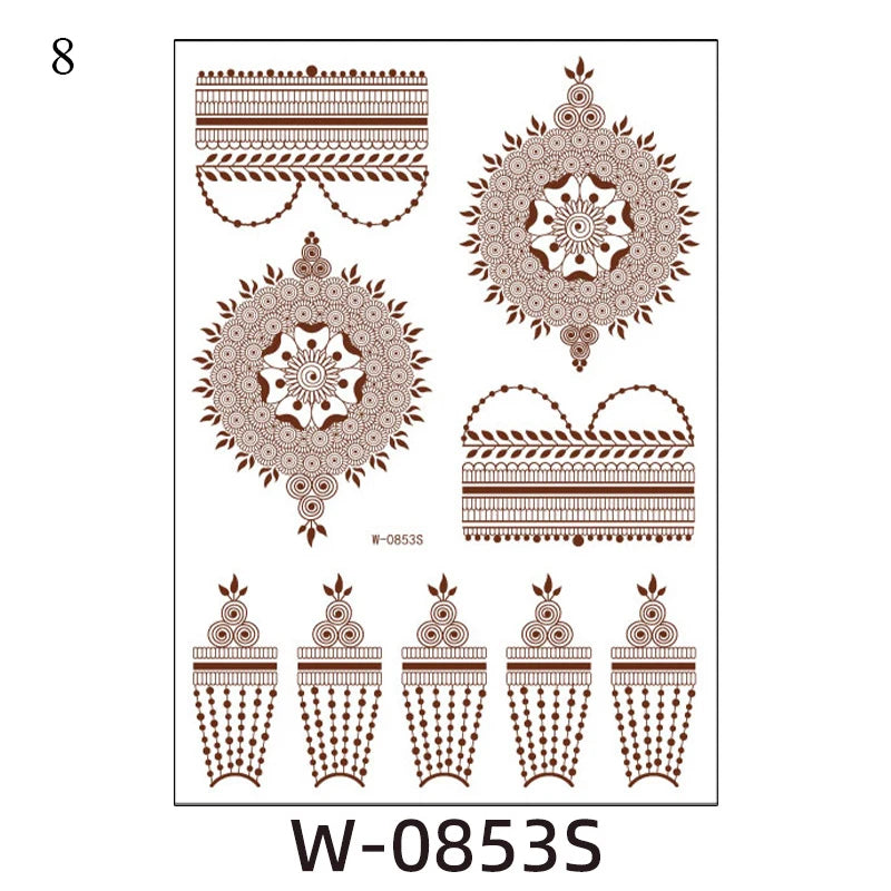 Henna Tattoo- W0853S