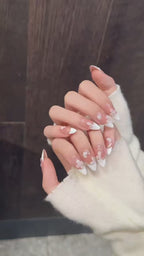 Handmade 10 PCs Nail Set- HM48