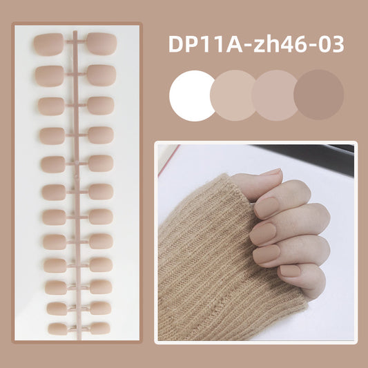 [Clearance]- Matte Short Square- Porcelain - SS31