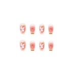 [Clearance] Peach Coffin Press-On Nails Set R557