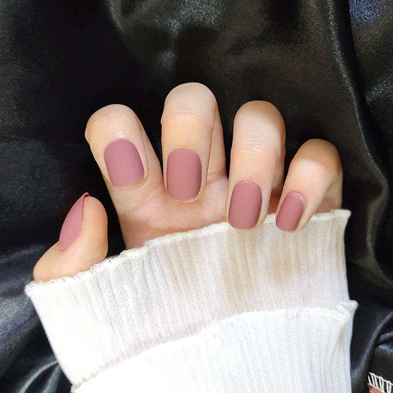 [Clearance]- SS24- Matte Short Square - Flamingo