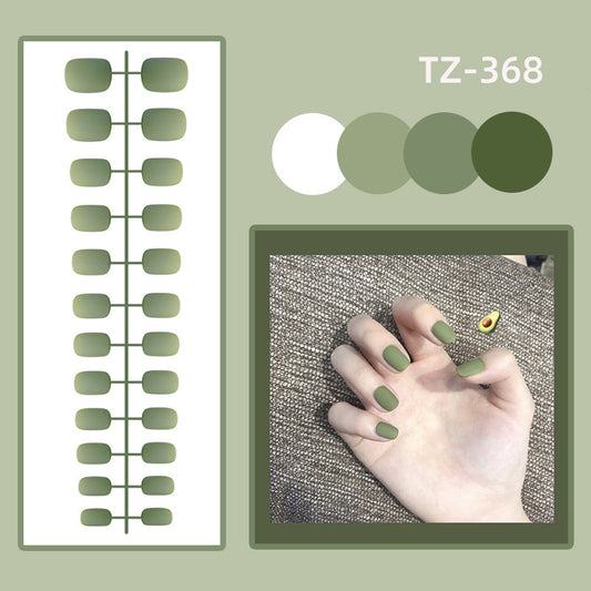 [Clearance]- Matte Short Square - Olive- SS37