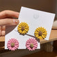 [Clearance] - Cute Flower Stud Earrings- DE03